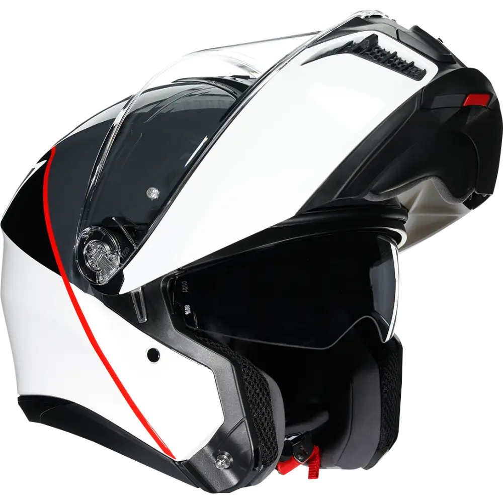 AGV Tourmodular Helmet - Balance - White/Gray/Red - 2XL 211251F2OY00216