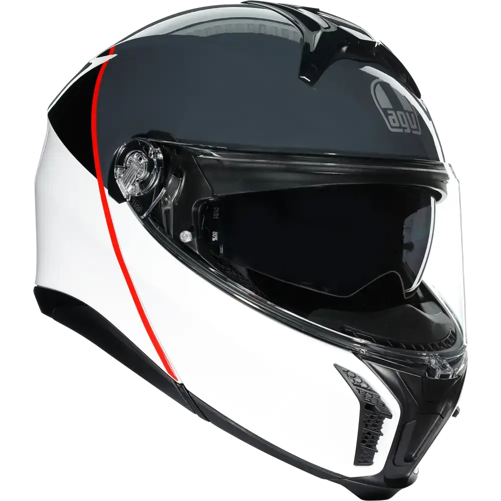 AGV Tourmodular Helmet - Balance - White/Gray/Red - 2XL 211251F2OY00216