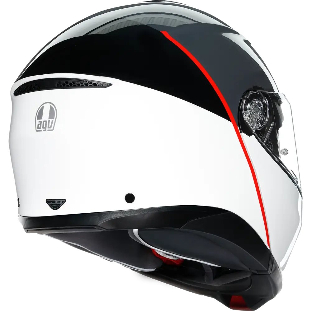 AGV Tourmodular Helmet - Balance - White/Gray/Red - Small 211251F2OY00210