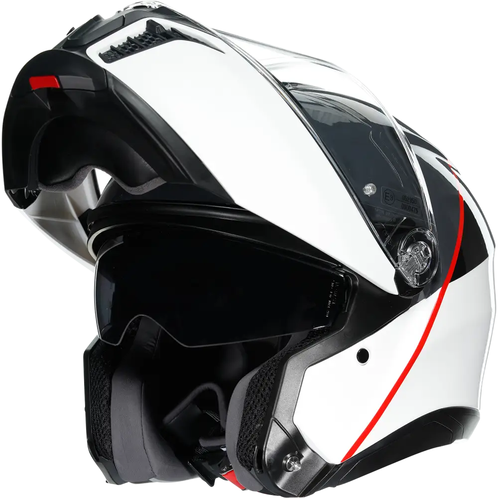 AGV Tourmodular Helmet - Balance - White/Gray/Red - Small 211251F2OY00210