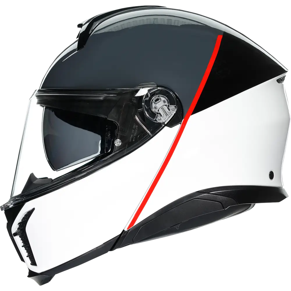 AGV Tourmodular Helmet - Balance - White/Gray/Red - XL 211251F2OY00215