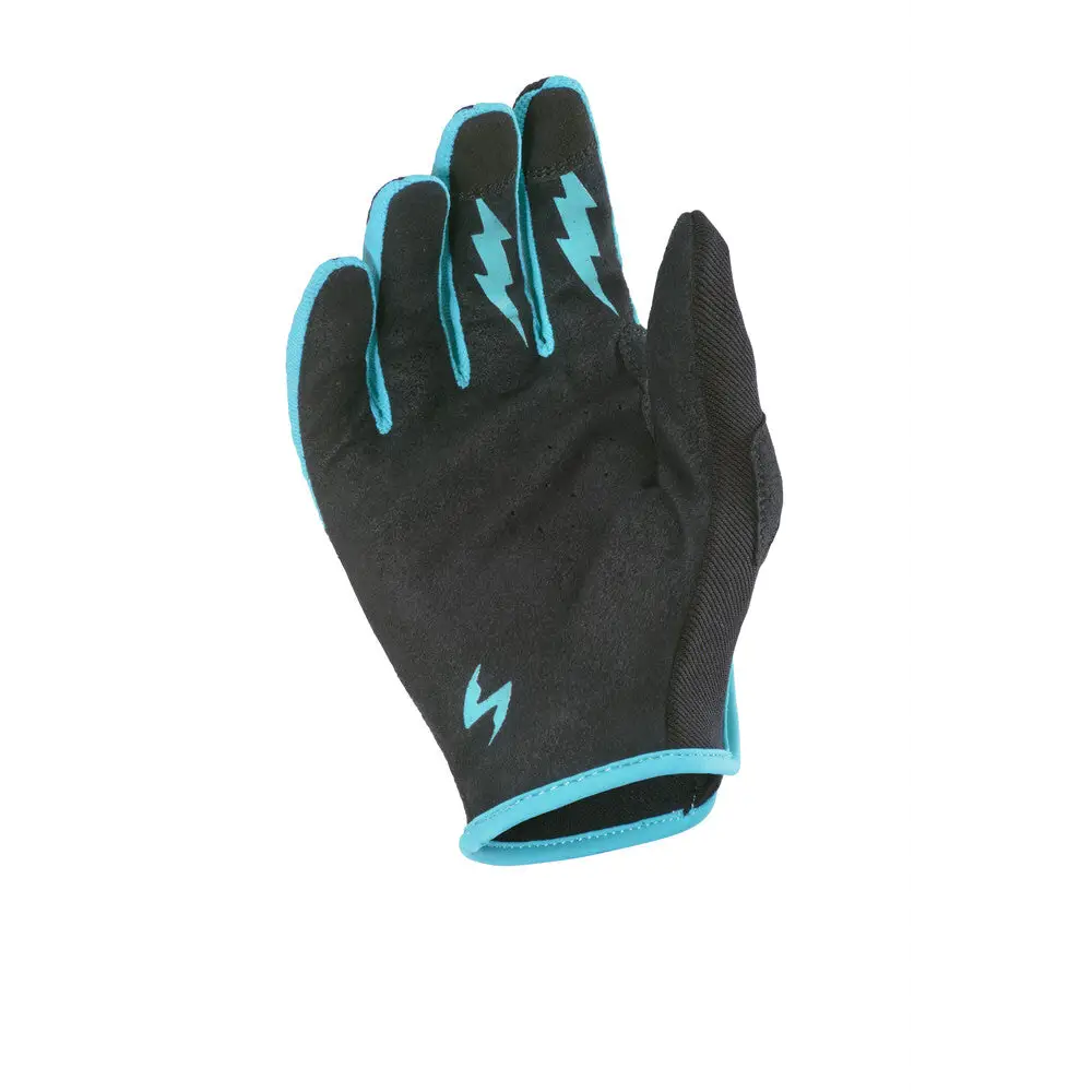 Air Stretch Gloves Charge Black/Teal Xl - Motorcycle Gloves
