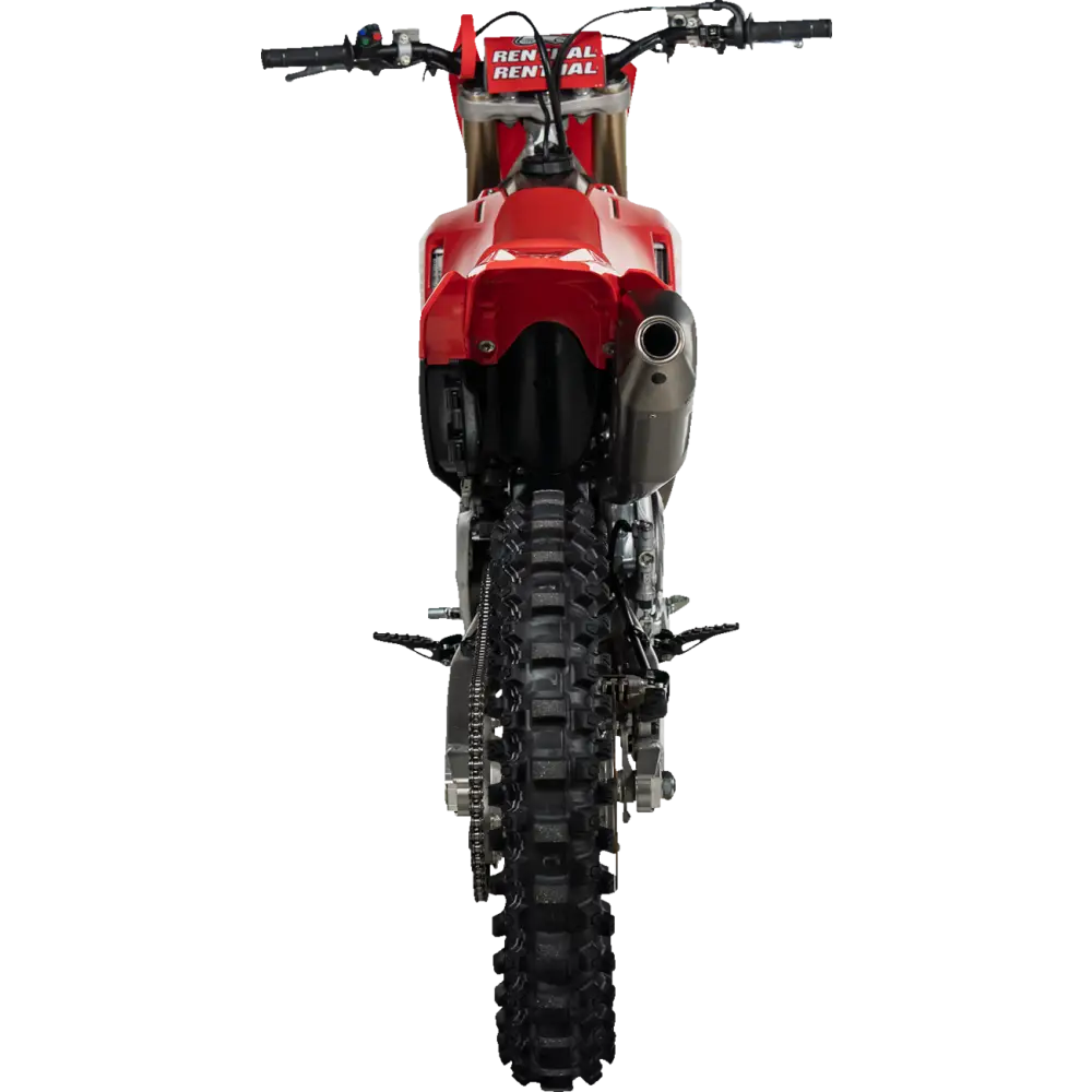 AKRAPOVIC Evolution Line Exhaust System - Titanium - CRF450R/CRF450RX S-H4E1-FDHLT