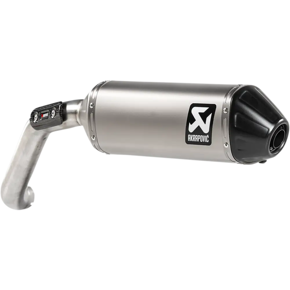 AKRAPOVIC Moto Guzzi V85 Titanium Muffler S-MG8SO1-HFTT