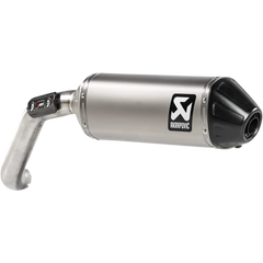 AKRAPOVIC Moto Guzzi V85 Titanium Muffler S-MG8SO1-HFTT