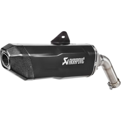 AKRAPOVIC Muffler - Black - Titanium S-B8SO8-HFBFCTBL