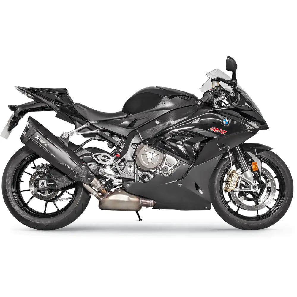 AKRAPOVIC Muffler - Black - Titanium - S1000RR S-B10SO6-HDVDZBL