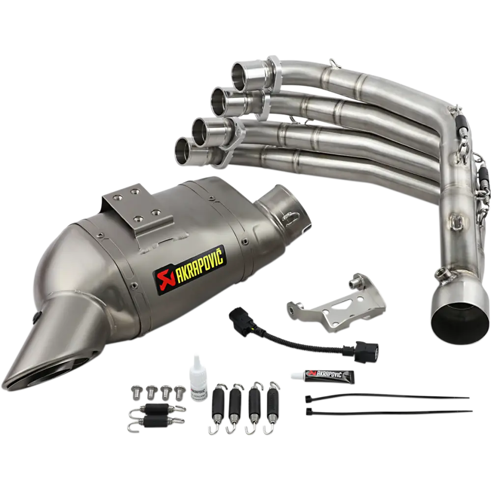 AKRAPOVIC Race Exhaust - Titanium S-H6R11-AFT