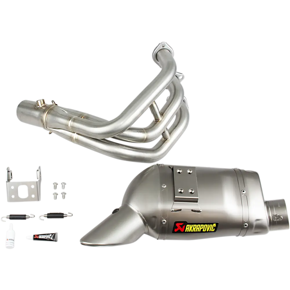 Akrapovic Racing Titanium Akrapovic Race Exhaust - Titanium – Factory SuperBike