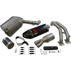 AKRAPOVIC Racing Line Complete Exhaust - Carbon Fiber S-A6R4-HAPC