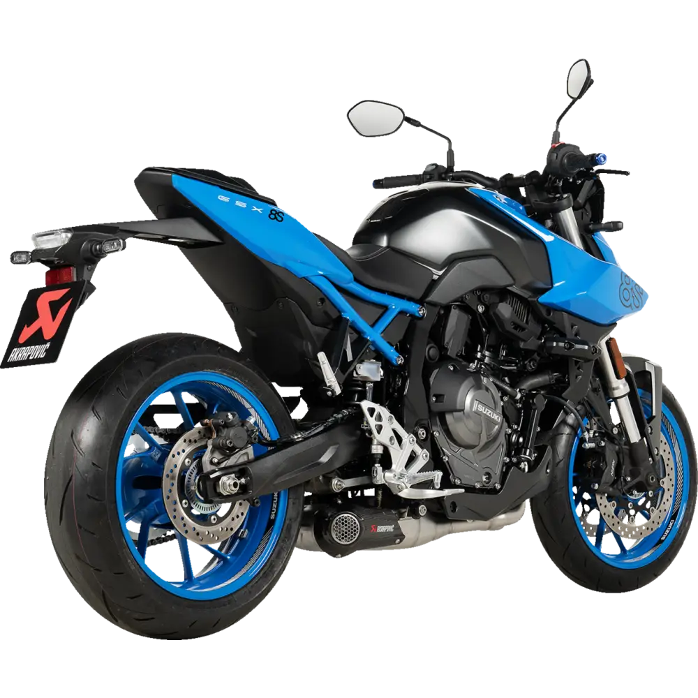 AKRAPOVIC Racing Line Exhaust System for Suzuki GSX-8S & GSX-8R | Stainless Steel, Part S-S8R1-HHAKESS