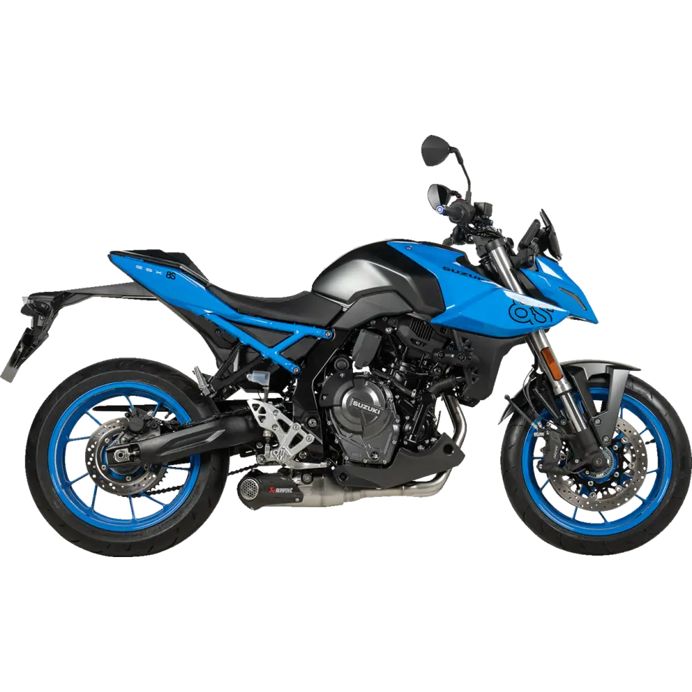 AKRAPOVIC Racing Line Exhaust System for Suzuki GSX-8S & GSX-8R | Stainless Steel, Part S-S8R1-HHAKESS