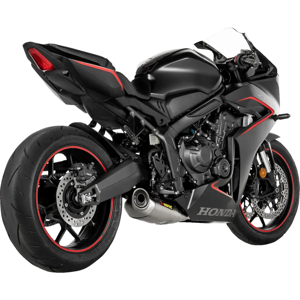 AKRAPOVIC Racing Line Exhaust System - Titanium S-H6R15-AFT