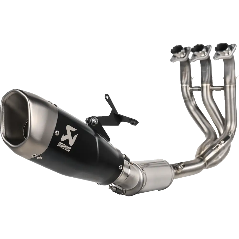 AKRAPOVIC Racing Line Exhaust System - Titanium - Tiger Sport 660 S-T6R2-CQTBL