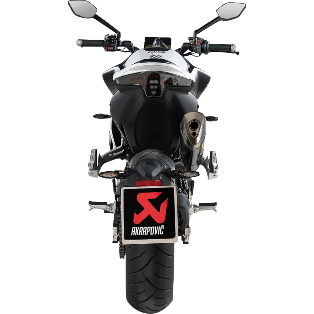 AKRAPOVIC Slip-On Line Muffler - Carbon Fiber - CF Moto 800NK S-CF8SO1-HAPLC