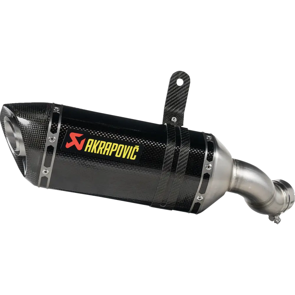 AKRAPOVIC Slip-On Line Muffler for Kawasaki Z900 S-K9SO11-HZC with Carbon Fiber Finish