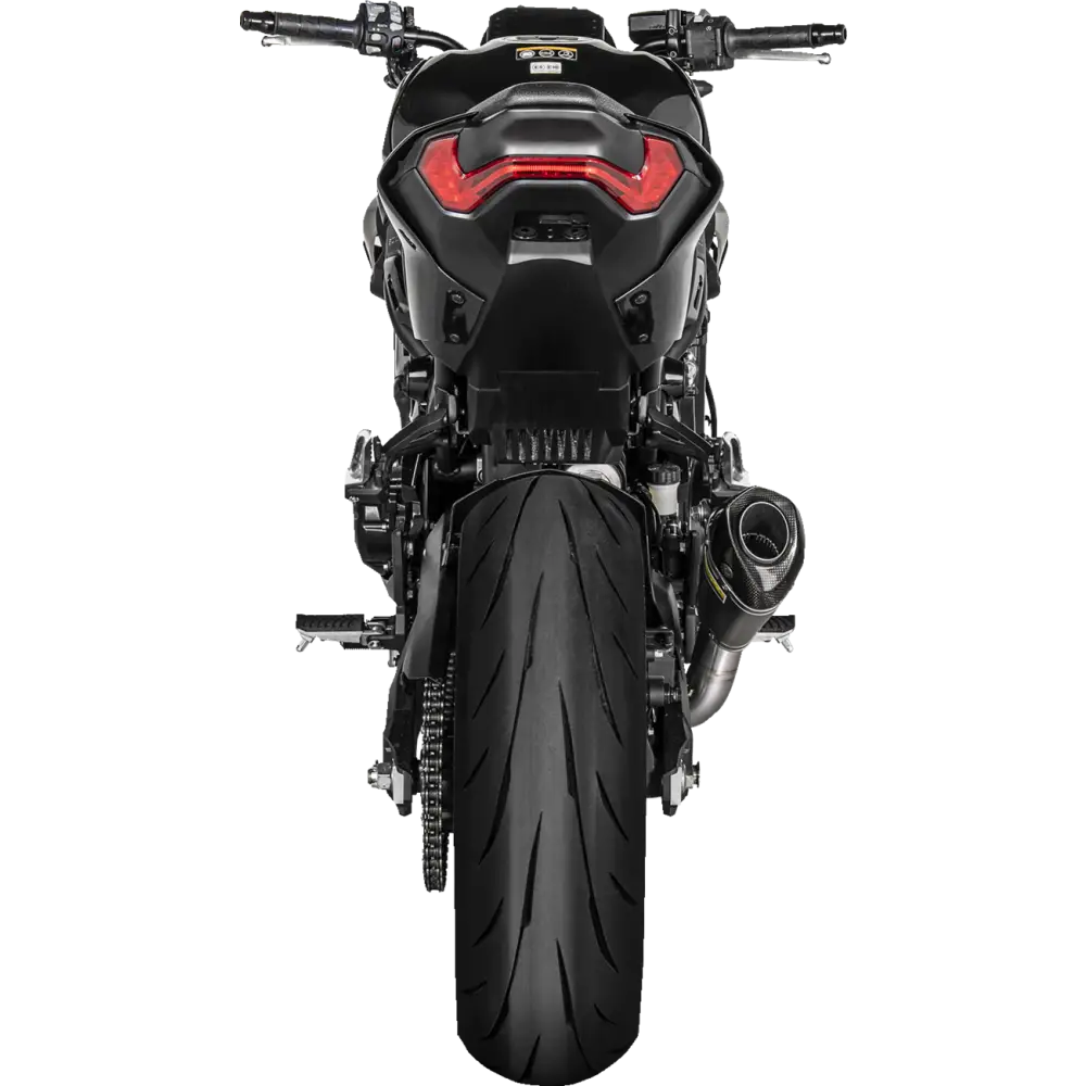 AKRAPOVIC Slip-On Line Muffler for Kawasaki Z900 - Titanium - Part S-K9SO12-ASZT