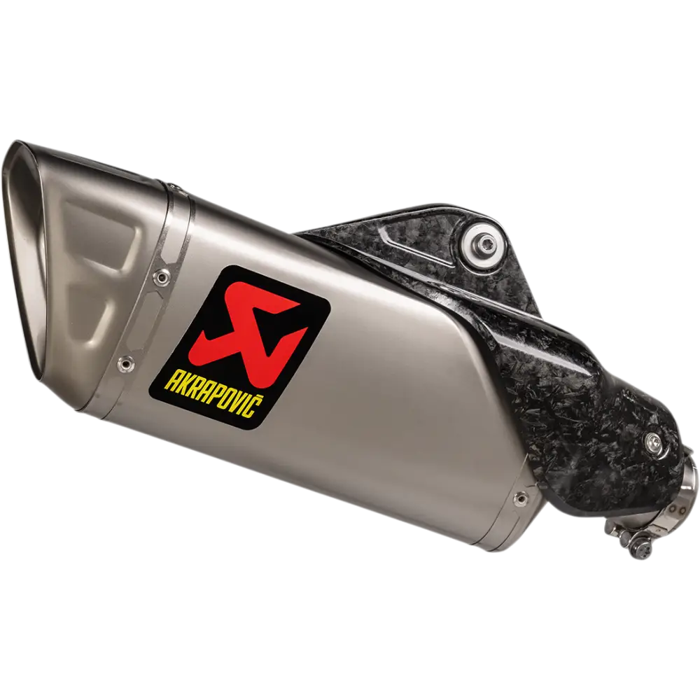 AKRAPOVIC Slip-On Line Muffler - Titanium S-Y10SO20-HAPLT