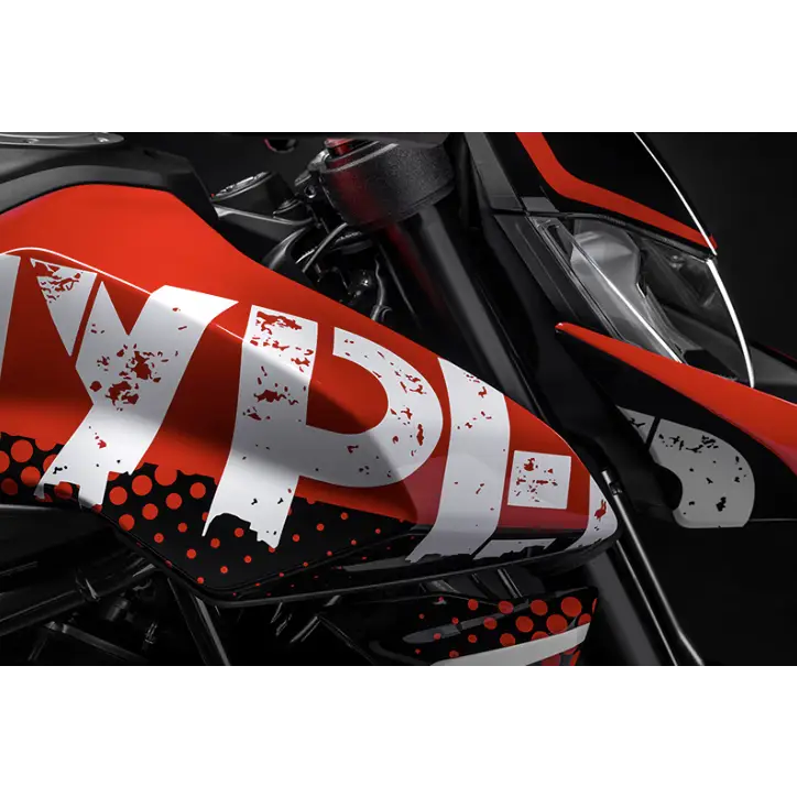 Akrapovič Slip-On Line Titanium Muffler S-D9SO15-HCBT for Ducati Hypermotard 950/SP/RVE 2019–2025 - E X Haust Group