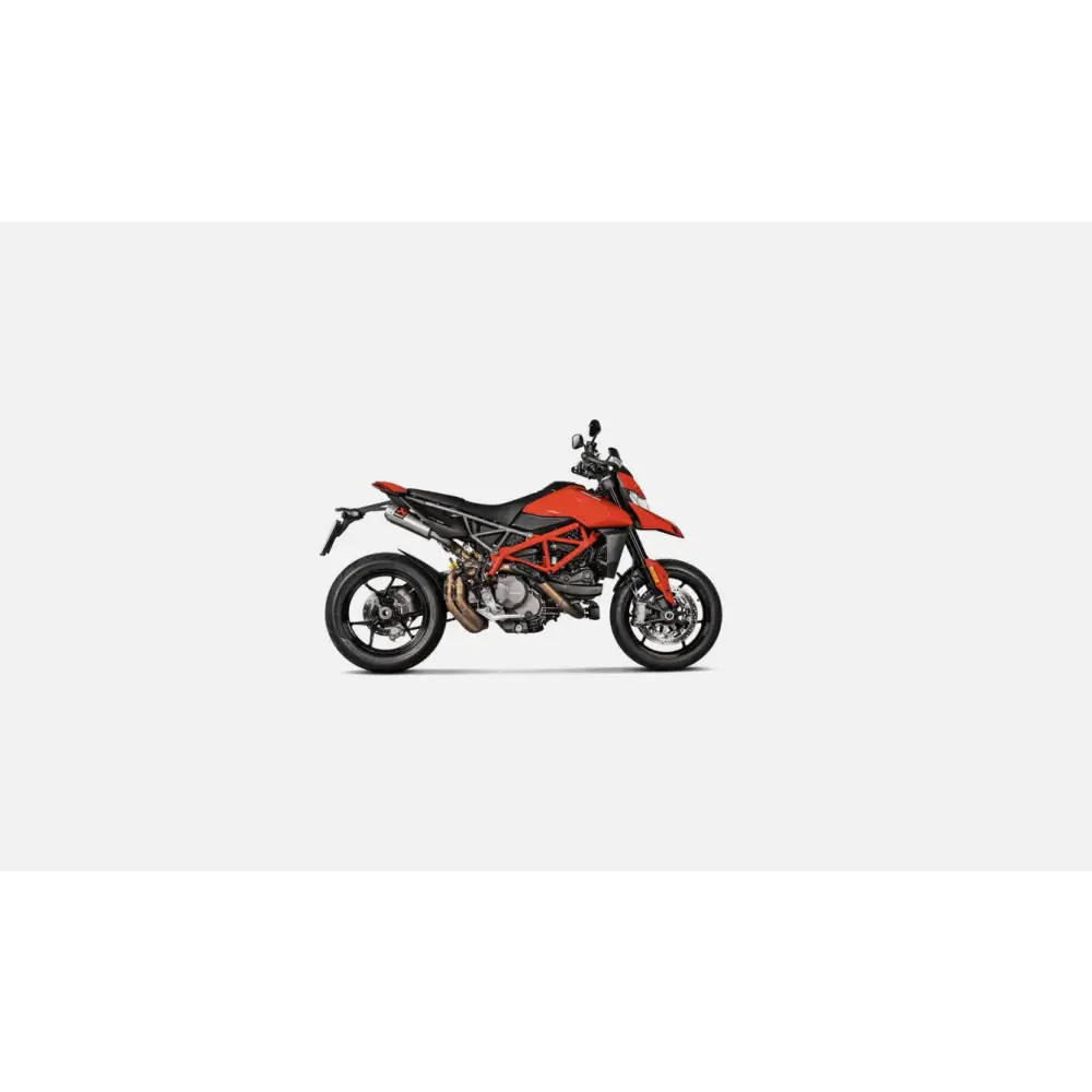 Akrapovič Slip-On Line Titanium Muffler S-D9SO15-HCBT for Ducati Hypermotard 950/SP/RVE 2019–2025 - E X Haust Group