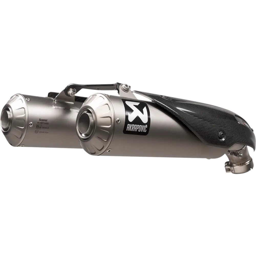 AKRAPOVIC Slip-On Muffler - Titanium S-D11SO13-HBFGT