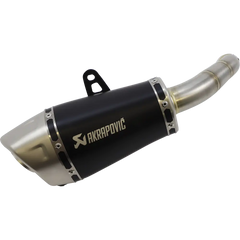 AKRAPOVIC Slip-On Muffler - Titanium S-H125SO4-ASZTBL