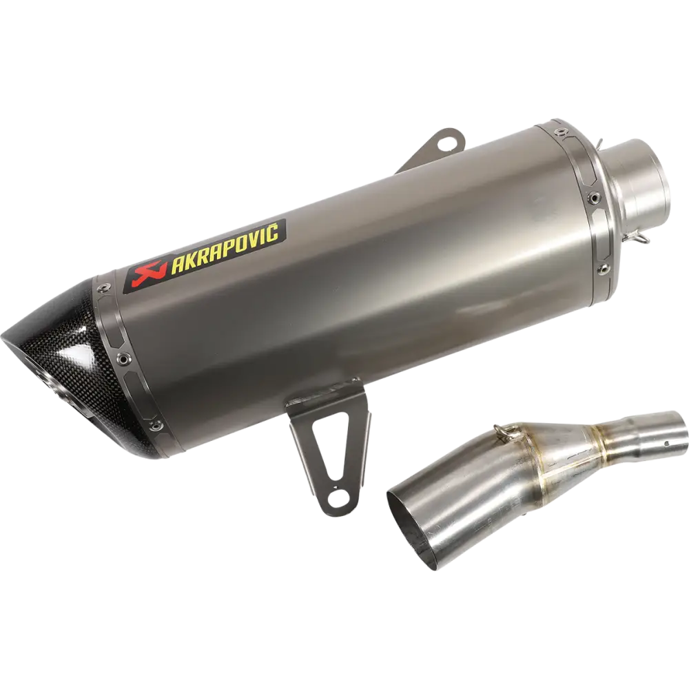 AKRAPOVIC Slip-On Scooter Muffler - Stainless Steel S-Y3SO1-HRSS/1