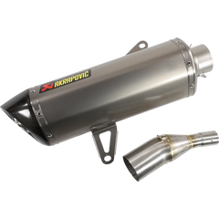 AKRAPOVIC Slip-On Scooter Muffler - Stainless Steel S-Y3SO1-HRSS/1