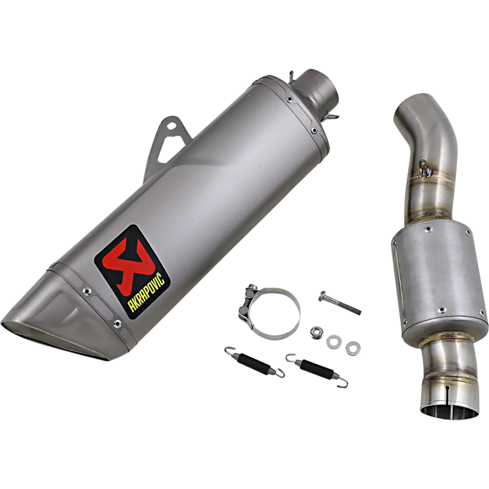 AKRAPOVIC Track Day Muffler - Titanium S-H10SO25-APLT