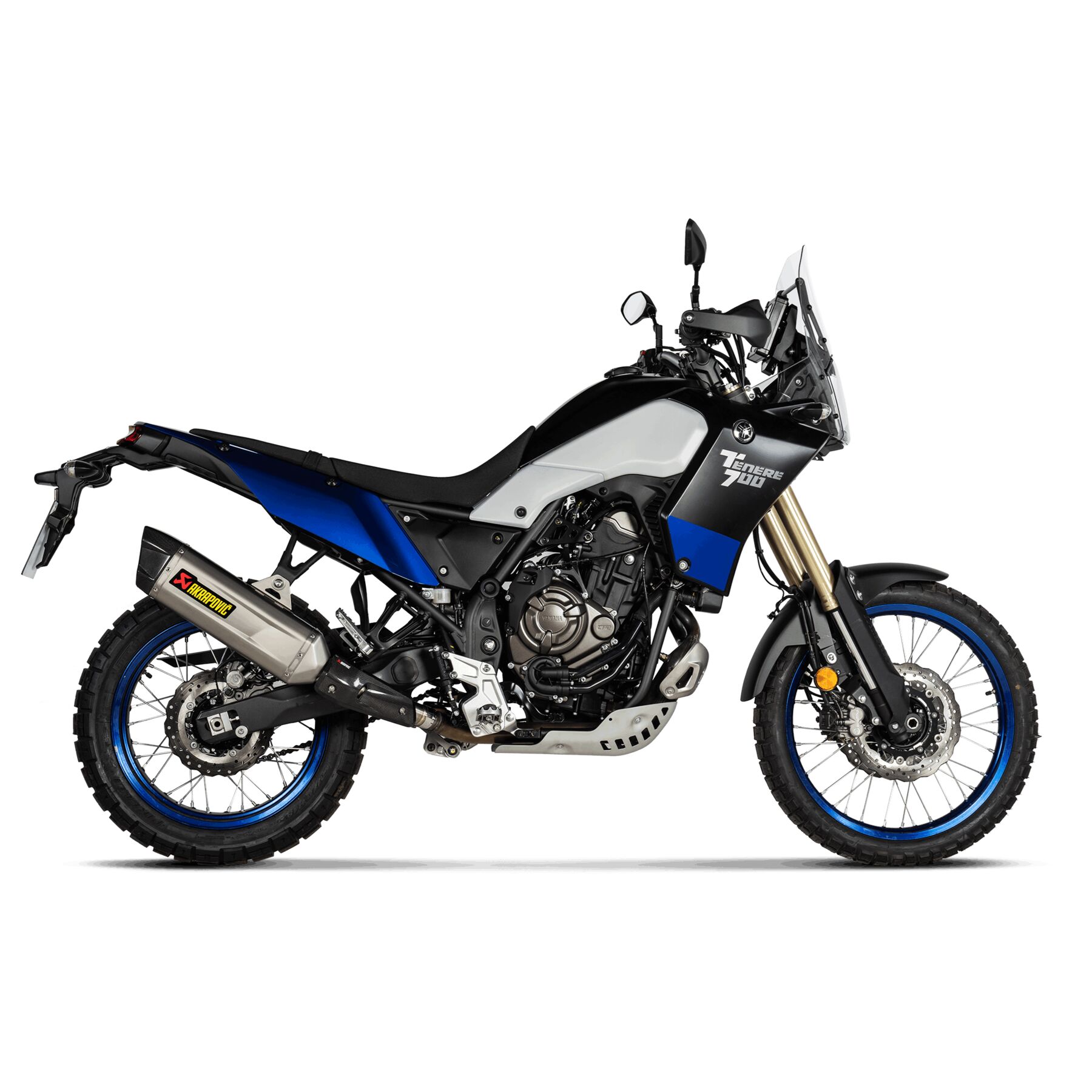 Akrapovic Slip-On Exhaust Yamaha Tenere 700 / World Raid 2021-2025