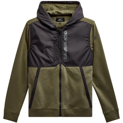 Aligned Hoodie Military/Black Sm