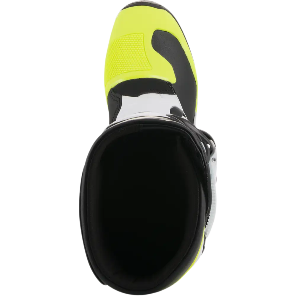 ALPINESTARS Tech 3S Boots - Black/White/Fluorescent Yellow - US 5 2014018-125-5