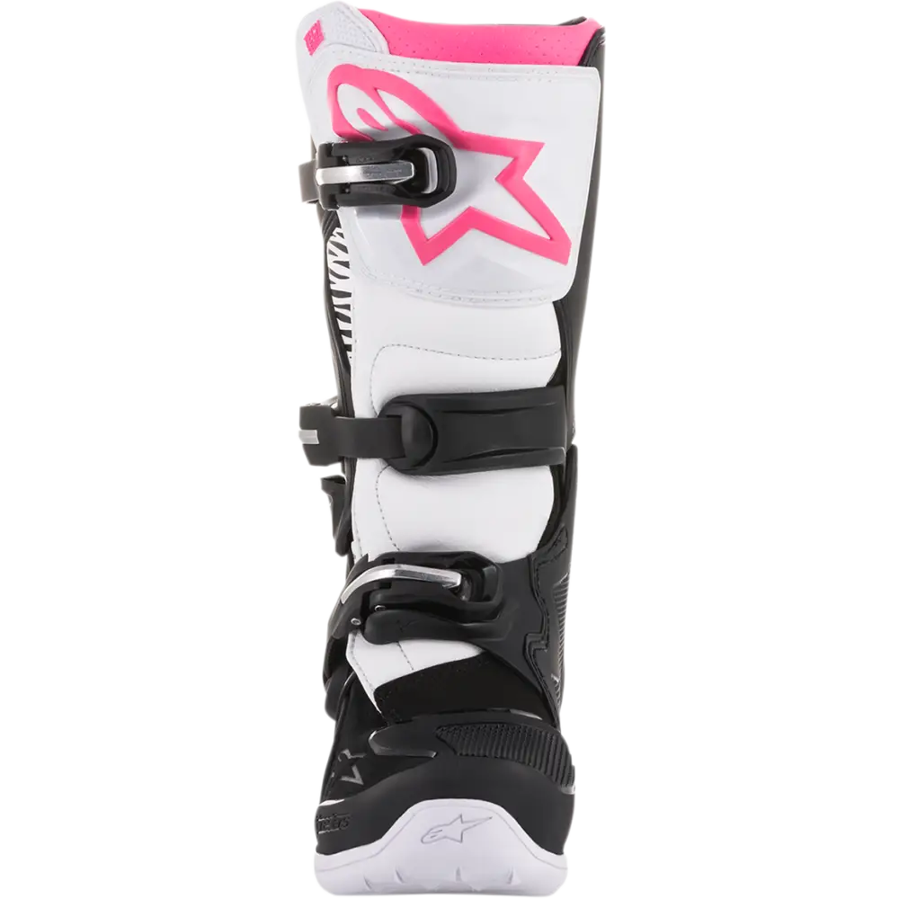 ALPINESTARS Stella Tech 3 Boots - Black/White/Pink - US 9 2013218-130-9