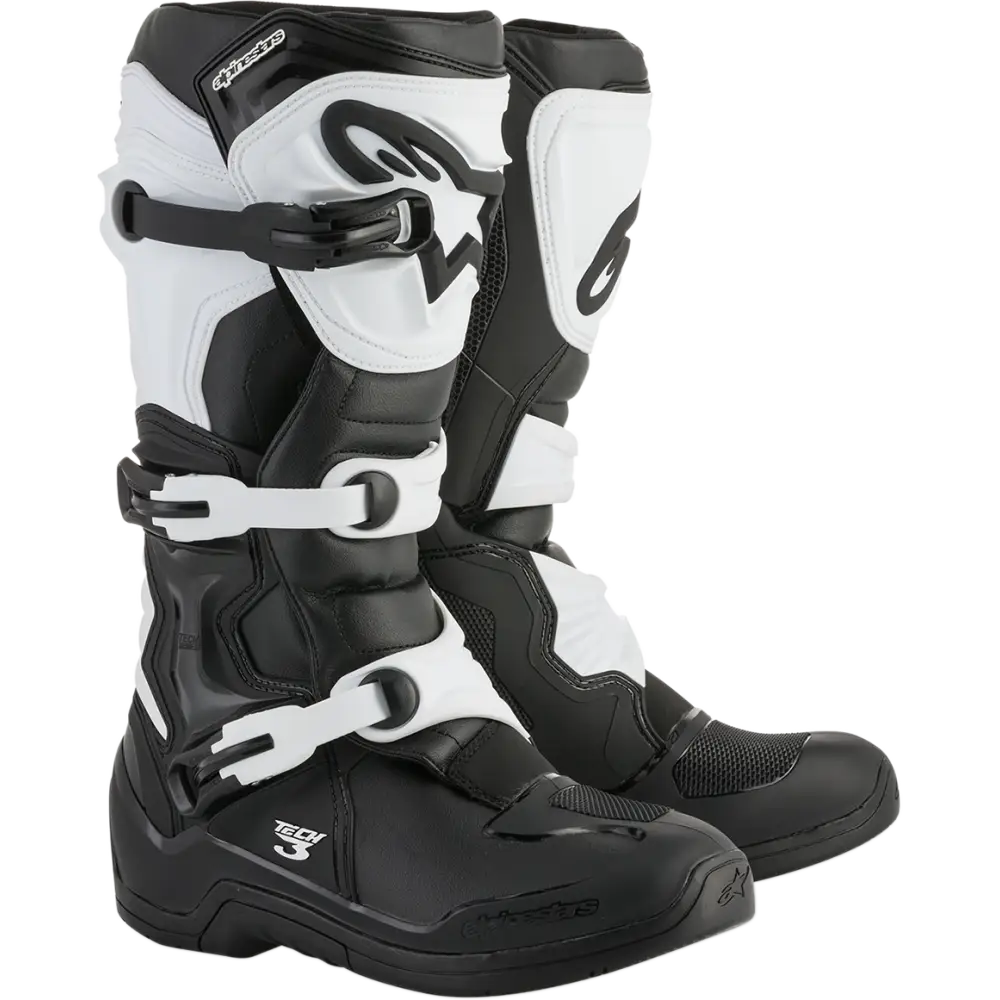 ALPINESTARS Tech 3 Boots - Black/White - US 13 2013018-12-13