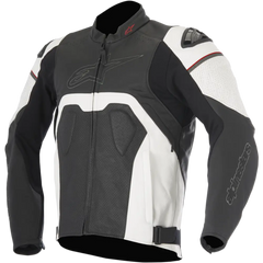 ALPINESTARS Core Airflow Leather Jacket - Black/White - US 46 / EU 56 3101416-12-56