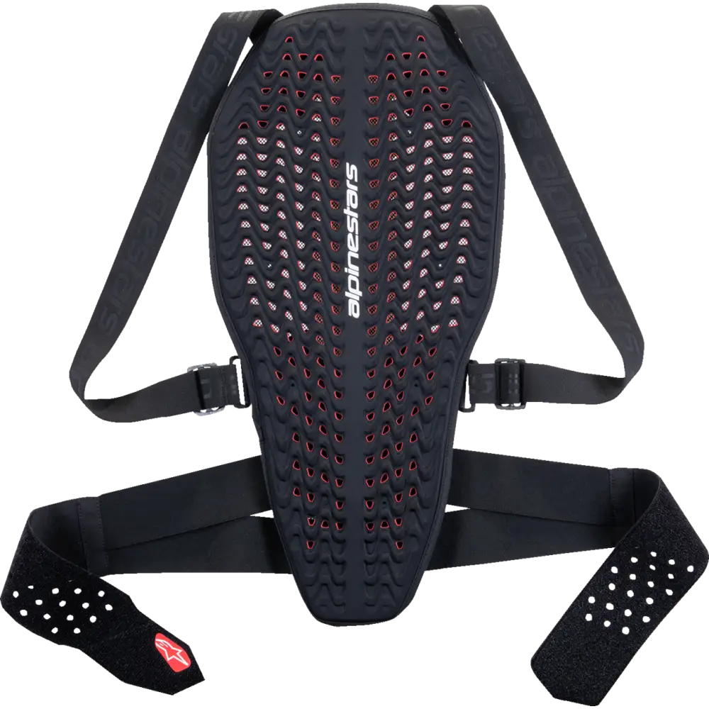 ALPINESTARS Nucleon Plasma Back Protector - Black/White/Red - XS 6504325-123-XS