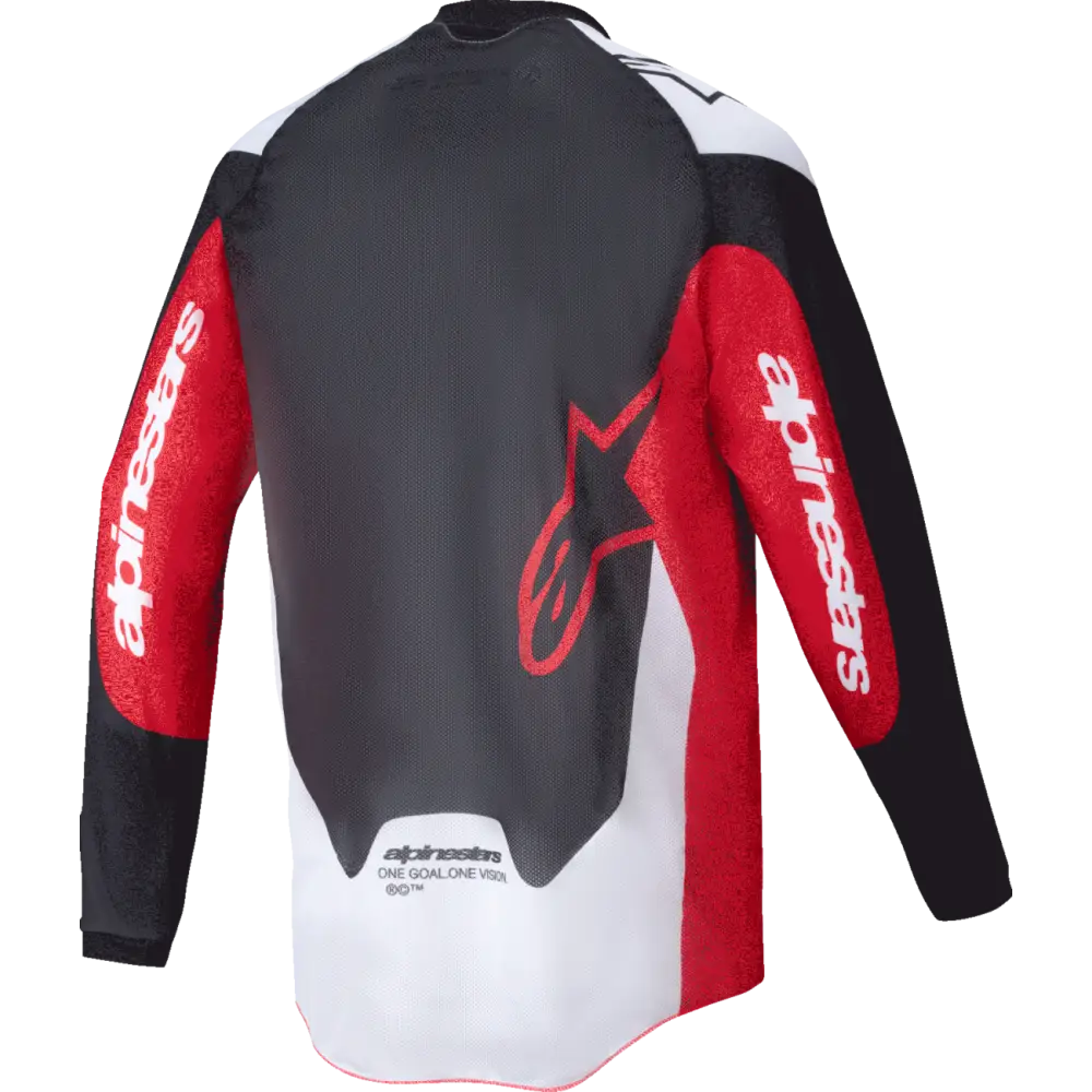 ALPINESTARS Pro-Dura Jersey - Black/Red/White - XL 3760125-1342-XL