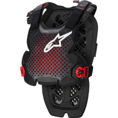 ALPINESTARS A-1 Pro Chest Guard - Anthracite/Black/Red - XL/2XL 67001231431XL2X