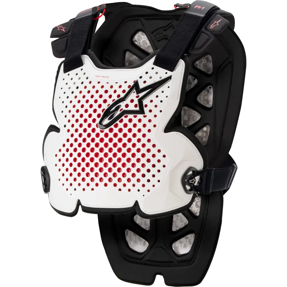 ALPINESTARS A-1 Pro Chest Guard - White/Black/Red - M/L 6700123213M/L