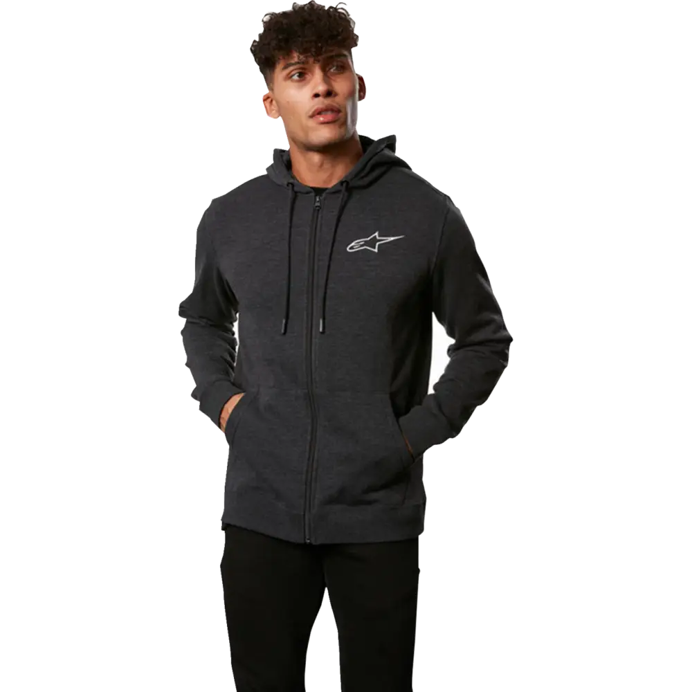 ALPINESTARS Ageless Chest Zip Hoodie - Charcoal - Medium 121253600191M
