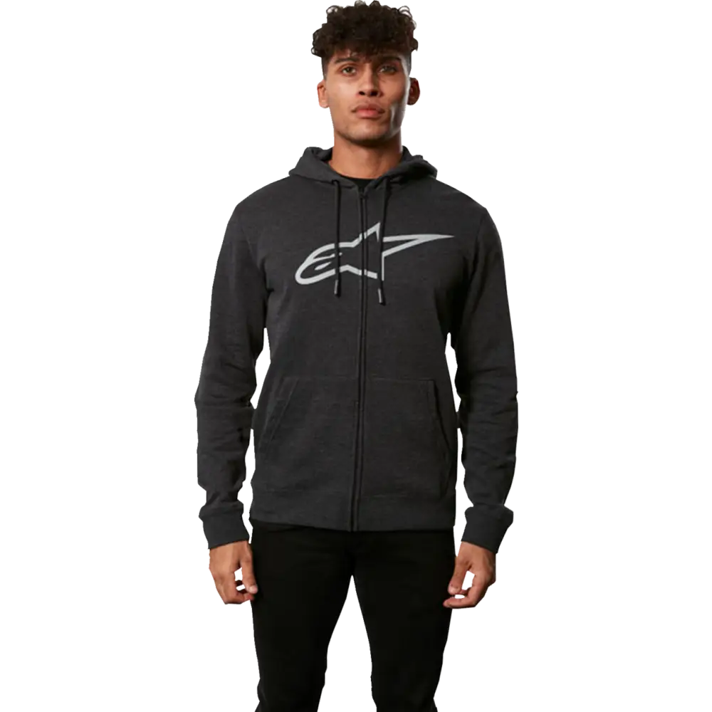 ALPINESTARS Ageless ll Zip Hoodie - Charcoal/Gray - Large 103853052177L
