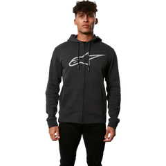 ALPINESTARS Ageless ll Zip Hoodie - Charcoal/Gray - Large 103853052177L
