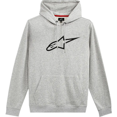 ALPINESTARS Ageless Pullover Hoodie - Heather Gray/Black - Large 1212-513201126L
