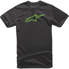 ALPINESTARS Ageless T-Shirt - Black/Green - Medium 1032720301060M