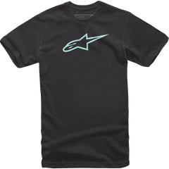 ALPINESTARS Ageless T-Shirt - Black/Mint - Large 1032720301087L