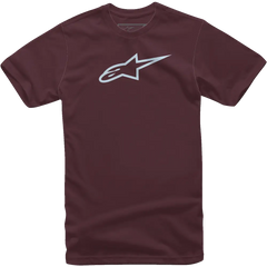 ALPINESTARS Ageless T-Shirt - Maroon/Mist - Medium 1032720309067M