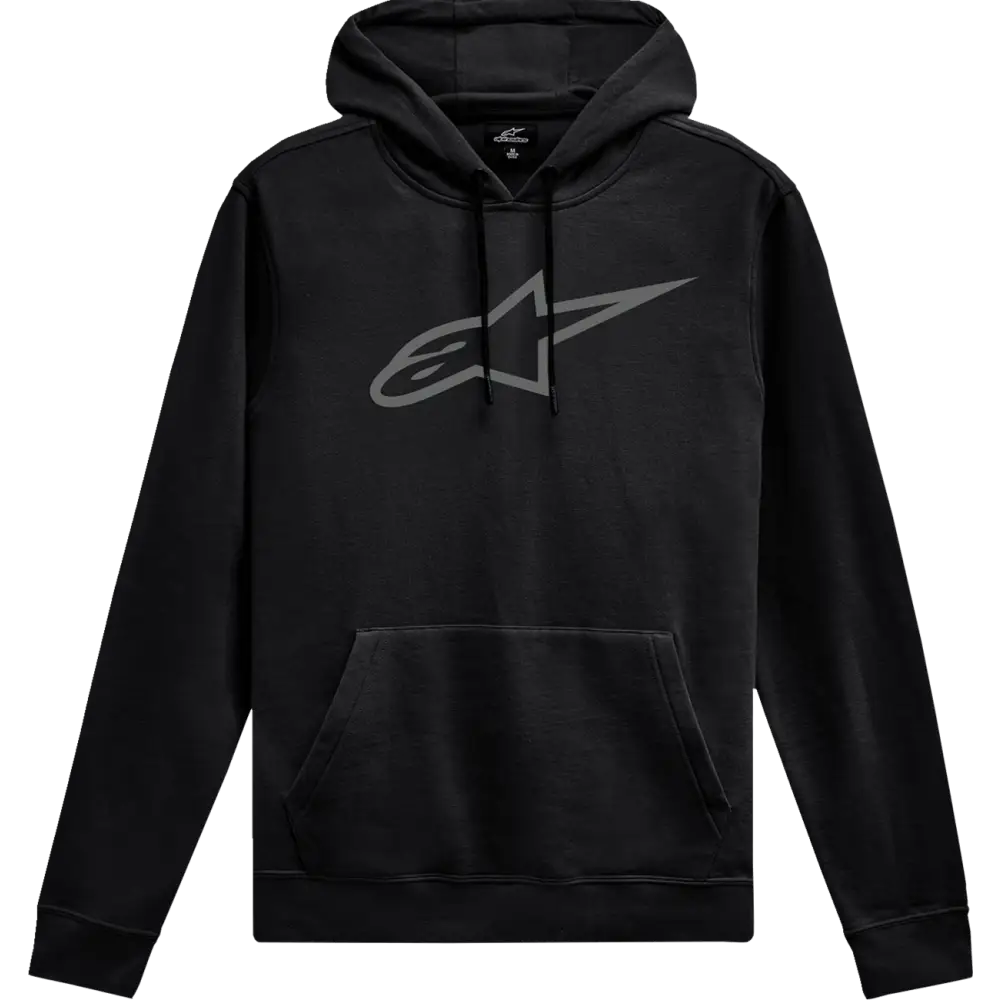 ALPINESTARS Ageless V3 Pullover Hoodie - Black/Gray - 2XL 1244-52000-1011-2X