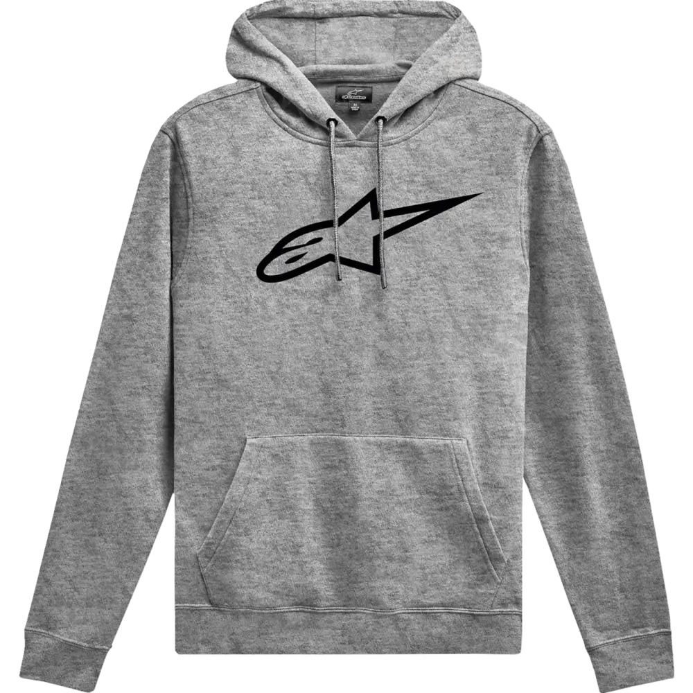 ALPINESTARS Ageless V3 Pullover Hoodie - Heather Gray/Black - Large 1244-52000-1126-L