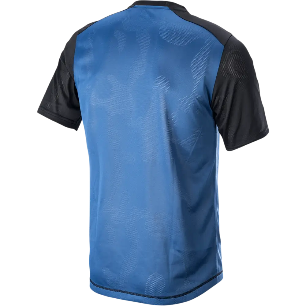 ALPINESTARS Alps 4.0 V2 Short-Sleeve Jersey - Blue/Black/Light Gray - 2XL 1765922-7318-2X