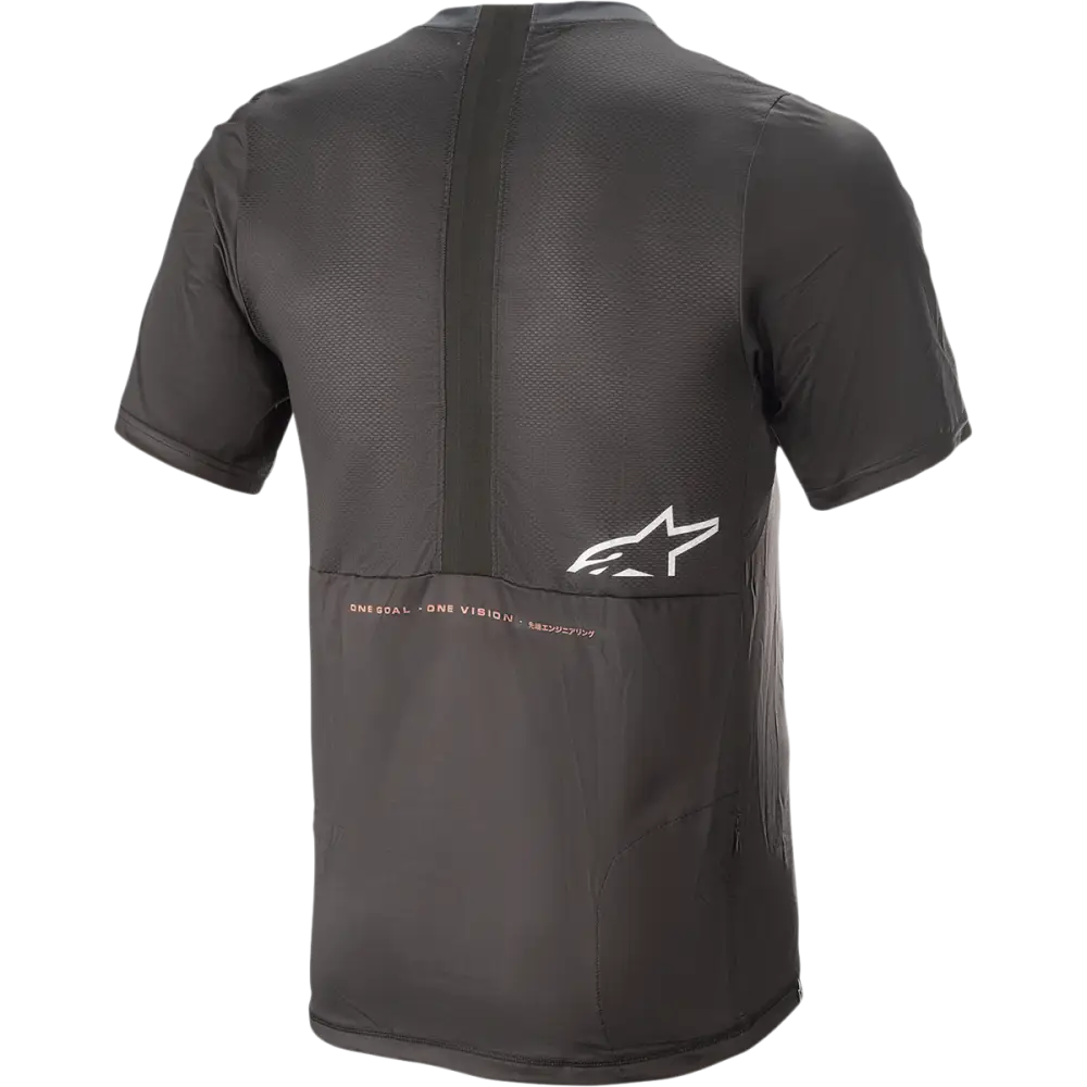 ALPINESTARS Alps 6.0 V2 Short-Sleeve Jersey - Black/Coral - Large 1763921-1793-LG